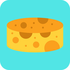 Hand Cheese icon vector illustration