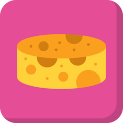Hand Cheese icon vector illustration
