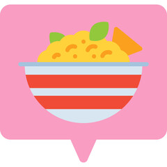 Coleslaw icon vector illustration