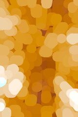  Soft abstract background with warm golden bokeh effect. Ideal for festive themes, autumn designs, celebration posters, and luxury branding visuals.
