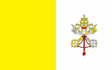 The Holy See flag National Vatican flag