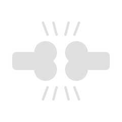 Fototapeta premium Arthritis flat icon