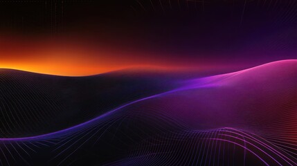 Moody vaporwave wallpaper with subtle gradient and glow