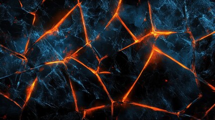 Industrial dark backdrop with cyberpunk neon glass fractures