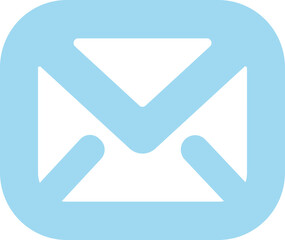 Email Envelope Bold Outline Icon