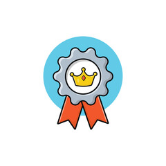 Premium Badge Vector Illustration. Premium Concept Design