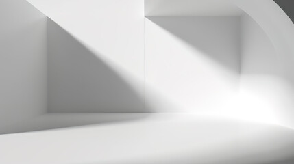 Light and Shadow Effect: White Gradient Background for Modern and Minimalist Design, Where Subtle Gradients and Soft Shadows Create a Sleek and Professional Aesthetic

