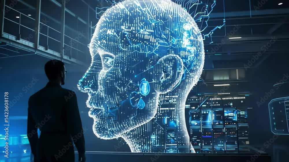  exploring the future of artificial intelligence in a high-tech laboratory setting generative ai
