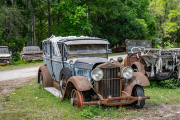 old vintage car