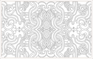 silhouette design vector illustration sketch image decoration background abstract modern