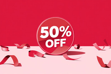 50% off 