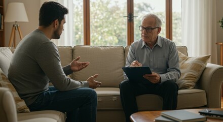 A Counseling Session in a Home Setting
