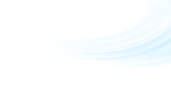 Air flow Isolated PNG and vector isolated. Effect of winter air and wind stream waves effect in blue color.