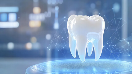 Dental innovation 3d tooth model virtual laboratory digital visualization future technology