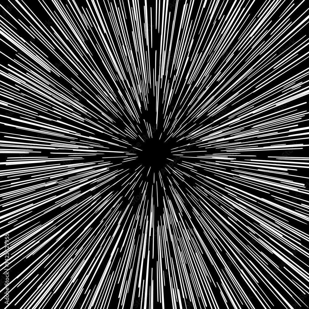 Canvas Prints creative design of universe speed background