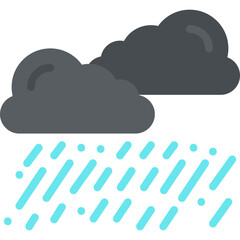 Heavy Rain icon vector illustration