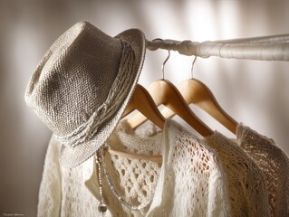 Soft, Beige Hats and Sweaters