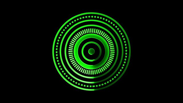 Futuristic interface Hud design, infographic elements like scanning graph or hologram. Tech and science, analysis theme. 4k motion graphics animation.