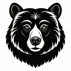 vector illustration of a white dog