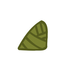 traditional zongzi dumplings. dragon boat festival celebration. Dragon Boat Festival design in line minimal style. Dragon boat and zongzi dumplings. dragon boat festival celebration concept.