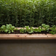 Obraz premium Eco-friendly natural products and sustainable living concept with organic grains and biodegradable packaging