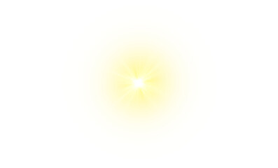 PNG sparkle effect in stadium spotlight with light abstract background beam and bokeh. Bright burst...