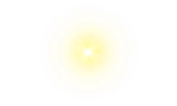 PNG sparkle effect in stadium spotlight with light abstract background beam and bokeh. Bright burst design for disco explosion festive flare flash futuristic glare glitter glow glowing yellow	
