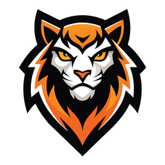 Fototapeta premium bounty hunter futuristic gaming mascot logo