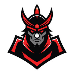 galactic warrior robot mascot design
