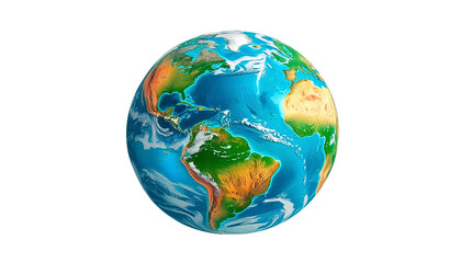 Transparent Earth PNG – High Quality Globe Image with Clear Background