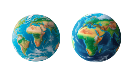 Transparent Earth PNG – High Quality Globe Image with Clear Background