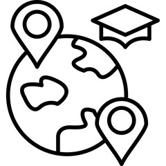 Global Location Icon