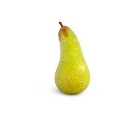Juicy conference pear isolated with shadow