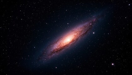 Fototapeta premium Spiral galaxy in deep space (5)