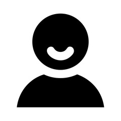 User profile icon avatar person symbol account member silhouette graphic vector illustration