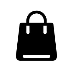 Shopping bag icon vector illustration design for online store retail and e commerce business