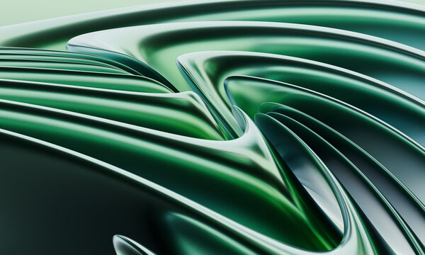 abstract background with green lines