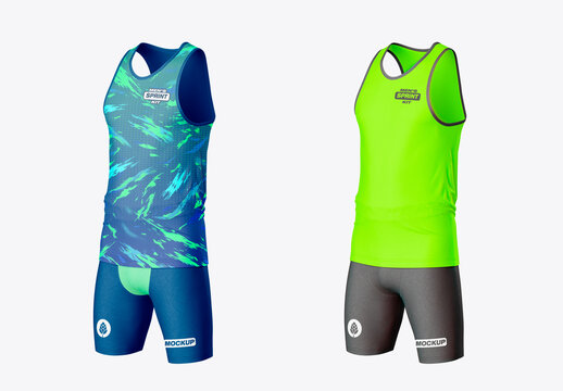 Men's Sprint Kit Mockup