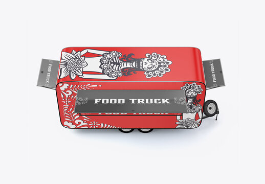  Food Truck Mockup