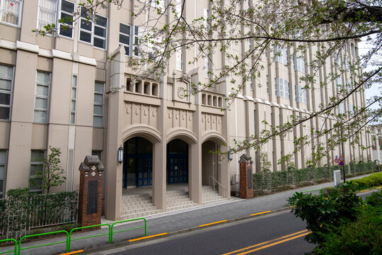 雙葉中学校・高等学校の正門（東京都千代田区六番町）