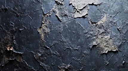 Obraz premium Old cracked wall with peeling paint showing signs of age and weathering