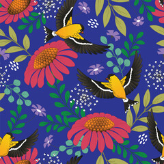 Vector Images of Various Types of Bird Patterns With Subtle Colors