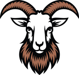 Obraz premium 0010_1_a-funky-goat-logo-with-goat-shaped-into-_AFQ2bChKTP-cAz2CSRCsKQ_RC7fPi0DSAmh05AeoOvSkA.eps