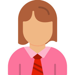 Female Student Avatar Icon