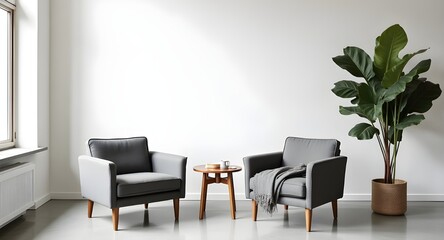 Cozy Corner with Stylish Armchair and Modern Decor