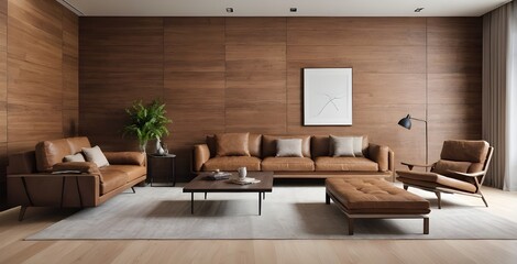 Bright and Airy Modern Living Room with Neutral Sofa Design