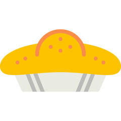 Pie icon vector illustration