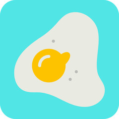 Fried Egg icon vector illustration