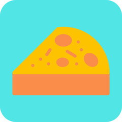 Slice of Pie icon vector illustration