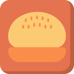 Rolled Bun icon vector illustration